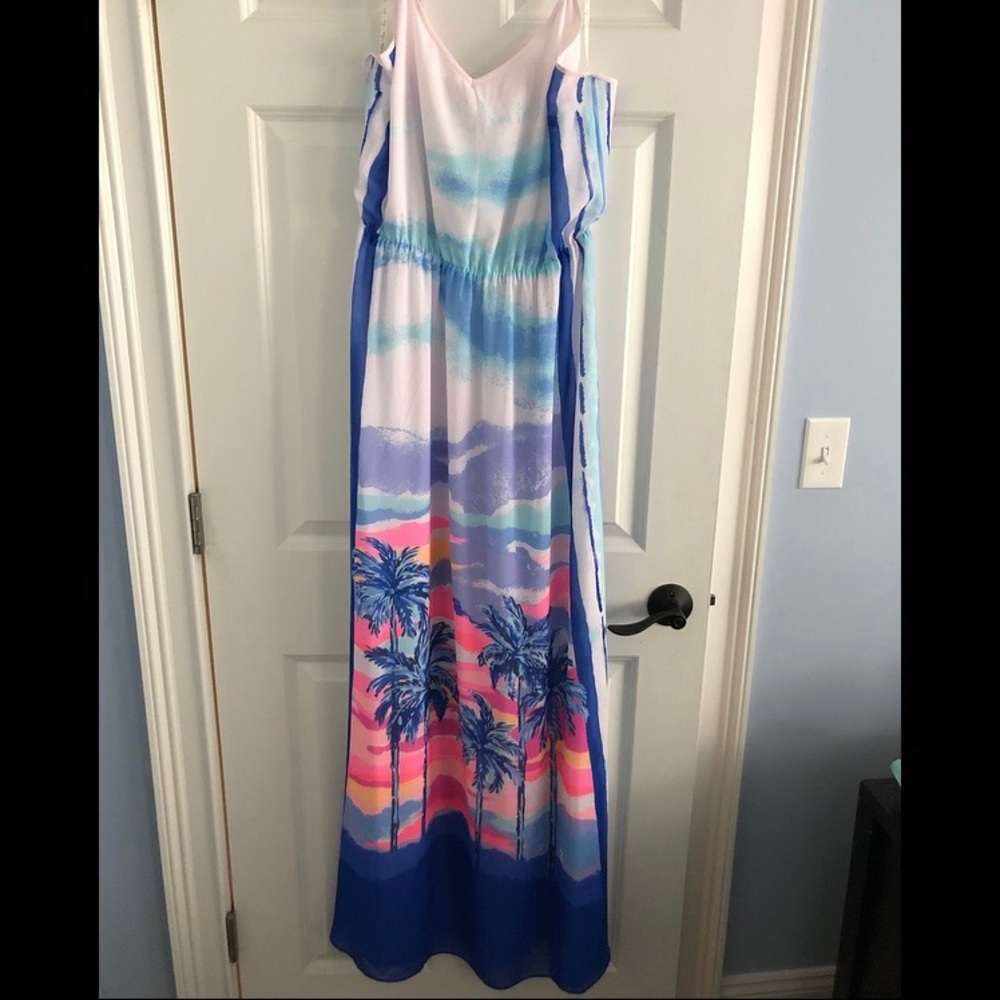 Lily Pulitzer floor length dress